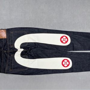 Evisu blossom jeans